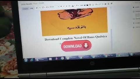 How to add download button on Blogger