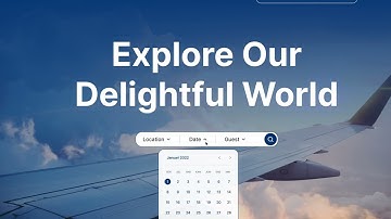 Website Design For an Travel agency ✈️