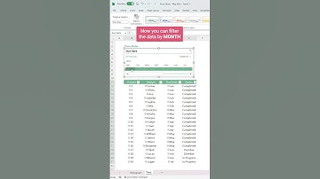 Impress your boss with timeline sliders! 😉 #excel #exceltips #exceltricks