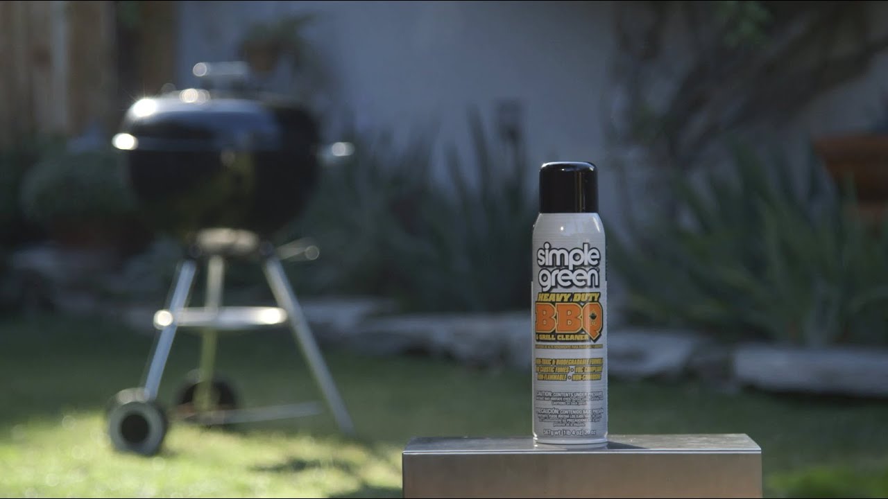 Simple Green Heavy-Duty BBQ & Grill Cleaner Aerosol Product Overview 