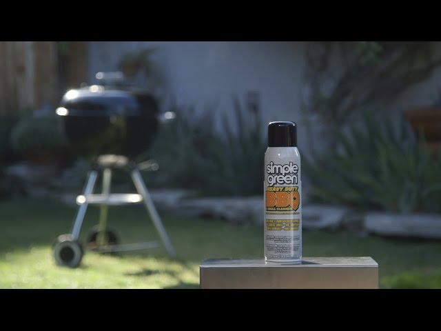 Simple Green Heavy-Duty BBQ & Grill Cleaner Aerosol Product Overview 