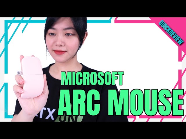 Trên Tay Và Đánh Giá Nhanh Chuột Không Dây Microsoft Arc Mouse