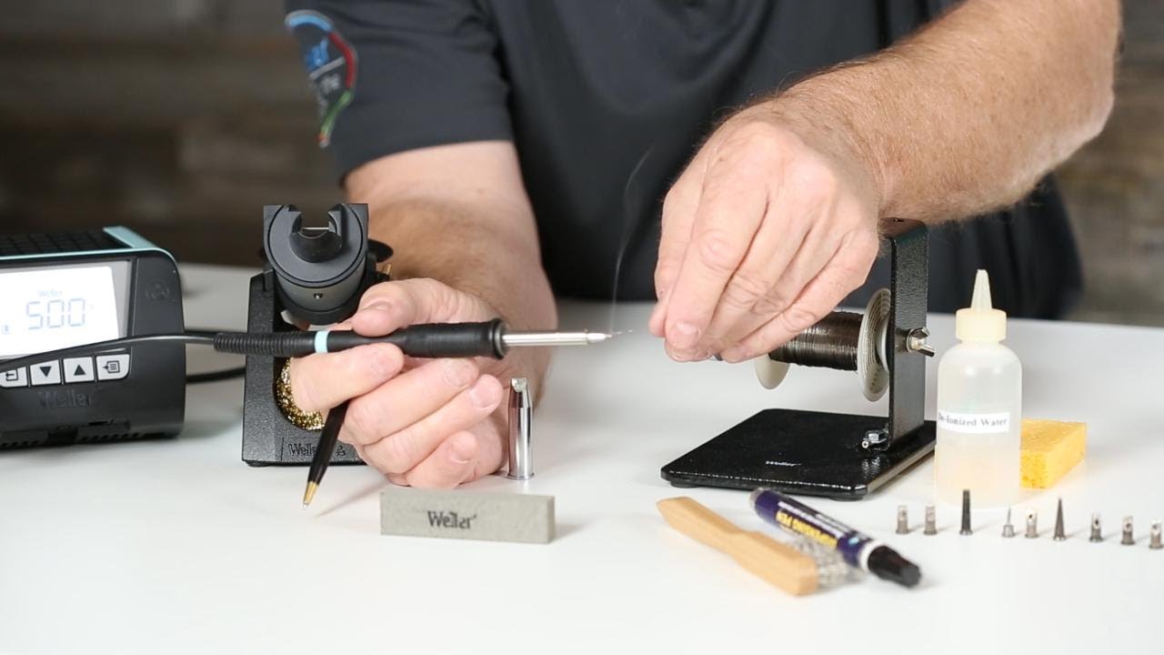 Soldering Iron Essentials 1: Prepping & Maintaining Your Brand New Soldering  Iron 