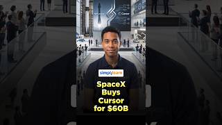 Cursor AI $60B Acquisition | SpaceX And Cursor AI $60 Billion Deal Explained! | #Shorts #Simplilearn