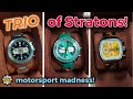 Three stunning Straton Chronos! Quartz or Valjoux for you?