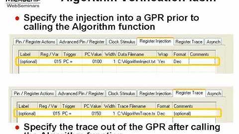Using Stimulus for Algorithm Verification with the MPLAB IDE Simulator Part 2 of 2