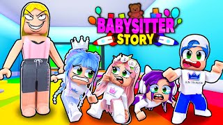 ESCAPE The WORST Babysitter at 3AM! (Roblox Babysitter Story)
