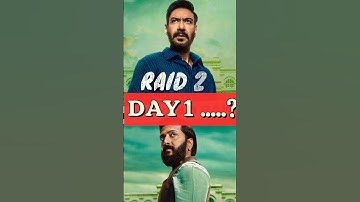 RAID2 day 1 will be.. 🔥💥 Ajay Devgn l Ritesh D l Vaani Kapoor l Rajat K l Saurabh S l #raid2 #shorts