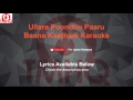 Ullara poondhu paaru karaoke baana kaathadi lyrics