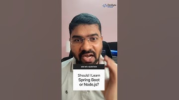 Moet ik Spring Boot of Node.js leren?