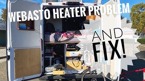 Webasto Heater Problem And FIX!