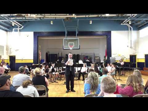 2019 May 14 - 6th grade band concert - G.C. Hawley Middle School