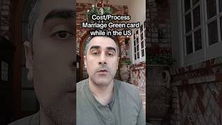 Cost and process for a marriage green card in the US 2026