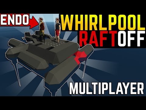 Building Rafts To Survive A WHIRLPOOL! - Stormworks Multiplayer Gameplay