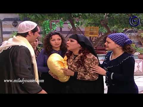 باب الحارة  منع ام عصام من خروجها من البيت بعد الطلاق  ميلاد يوسف  وائل شرف  صباح جزائري