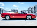 1989 Ferrari Mondial T  Cabriolet Walk-around Video