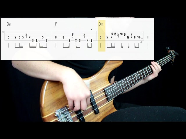 Red Hot Chili Peppers - Scar Tissue (Bass Cover) (Play Along Tabs In Video) class=