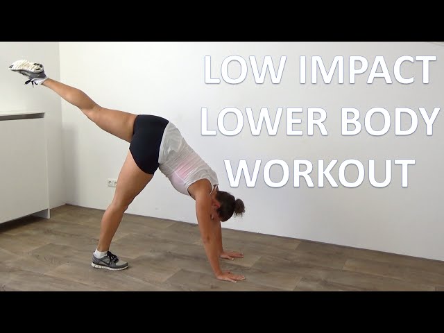 20 Minute Low Impact Workout For Lower Body