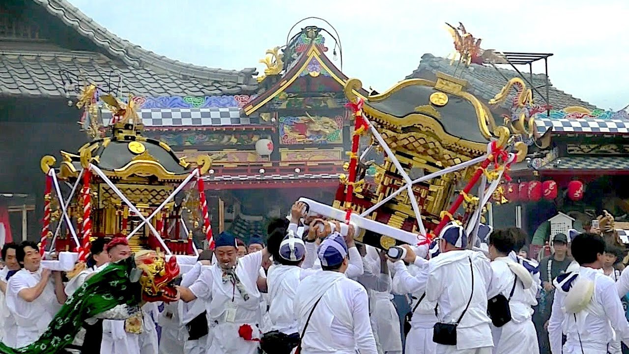 令和７年　若宮八幡宮 秋季大祭 本宮　お発ち1