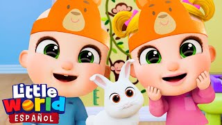 Jugamos A Saltar🎤 Canciones Infantiles🎶 Little World En Español 👶🏻🌎 Dibujos animados para niños