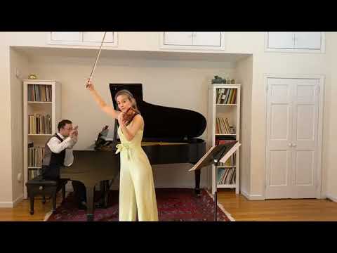 Violinist Chloe Kiffer and pianist Alexandre Moutouzkine | VC LIVING ROOM LIVE