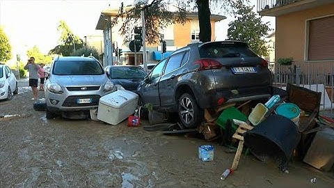 Schwere Unwetter an der italienischen Adriaküste: mindestens 10 Tote