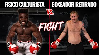 CULTURISTA PELEA CONTRA BOXEADOR - fisicoculturismo vs boxeo