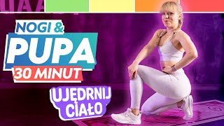 TRENING NA  NOGI I POŚLADKI 🦵🍑 | BEZ SPRZĘTU! 🔥 | 30 MIN. 😍 | Codziennie Fit screenshot 3