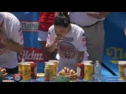 Kobayashi Hot Dog Eating Contest Youtube Kobayashi Hot Dog Eating Contest Youtube