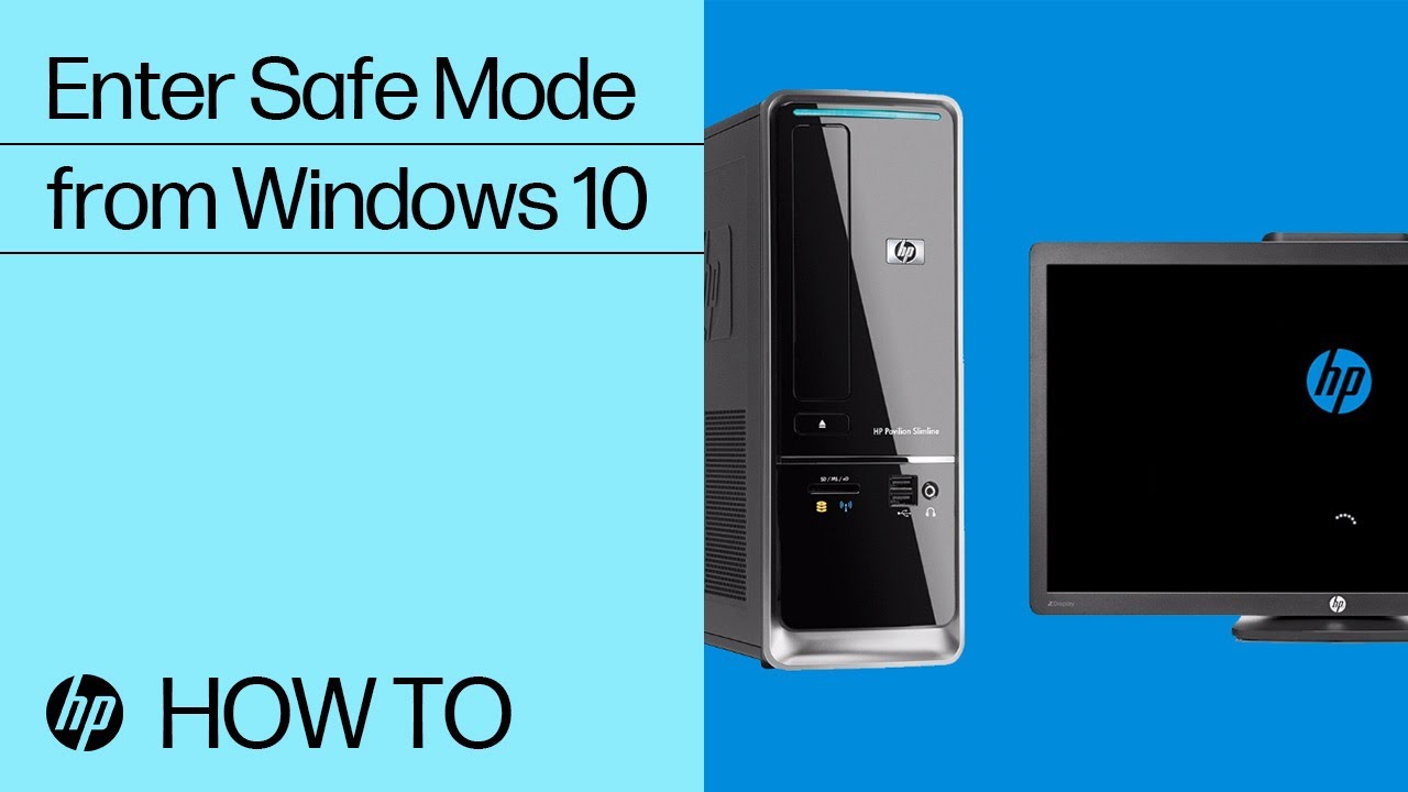 How to Enter Safe Mode from Windows 10