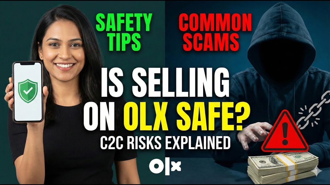 "Is Selling on OLX Safe? Common Scams & Safety Tips (C2C Risks Explained)"