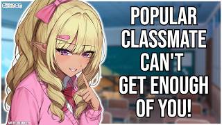 3DIO ASMR | Popular Classmate is OBSESSED with your Face 😮💕|