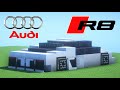 ✔ Minecraft | Audi R8 Yapımı / Tutorial