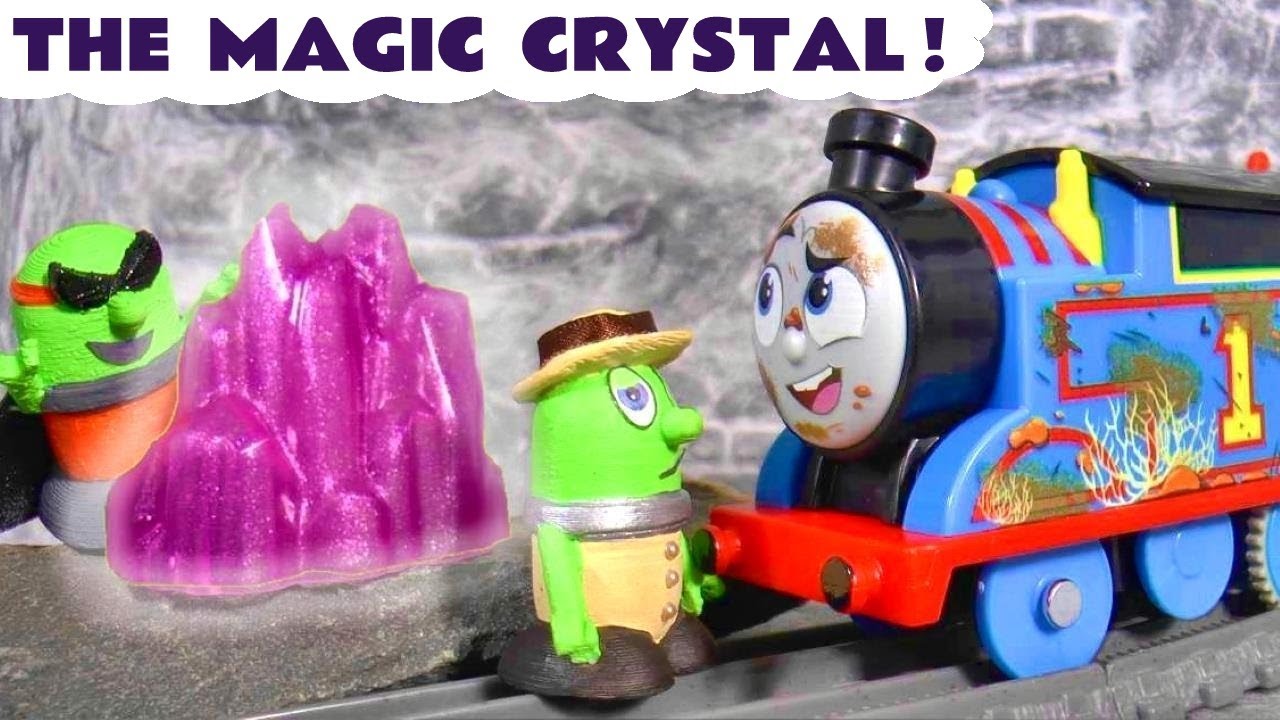 Magic Crystal All Engines Go Toy Trains Story With The Funlings YouTube