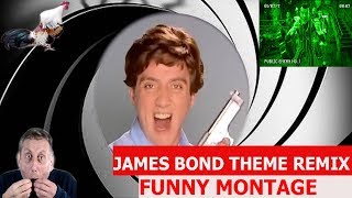James Bond 007 Theme Remix - FUNNY MONTAGE