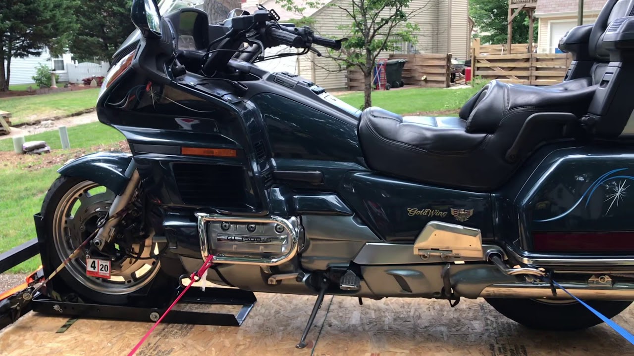 The Correct Way To Transport, Haul, Tow A Goldwing 1500 Or Any Big Motorcycle