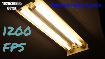 fluorescent lights turning on in SlowMotion