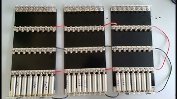 Balancing cells voltage by connecting the cells in parallel