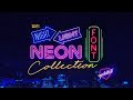 Night light the neon font collection by wingsart studio