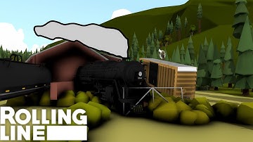 rolling line brarnyard crash short #1