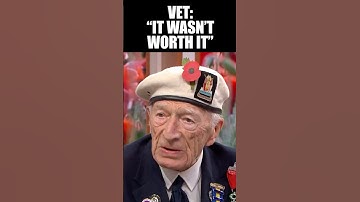 Watch Host Rush to Commercial After WWII Vet Says What No Politician Will Admit