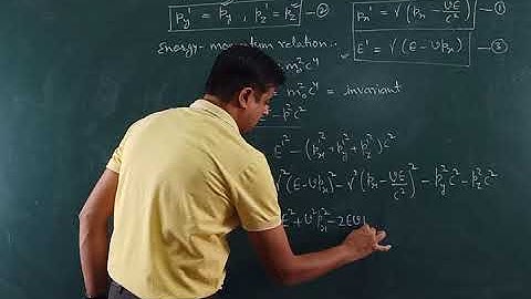 Four Momentum / Mathematical Physics - by Sandeep Sharma