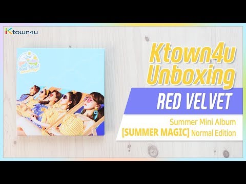 [Ktown4u Unboxing] RED VELVET - Summer Mini [SUMMER MAGIC] 레드벨벳 써머매직 언박싱 Normal Edition