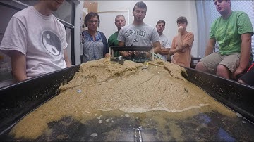 Sandbox Experiment - fluvial systems