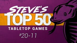 Steve's Top 50 Tabletop Games: 20-11