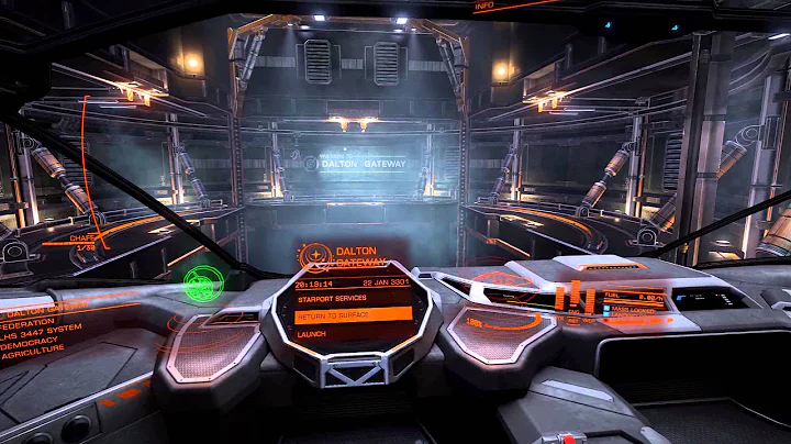 Elite Dangerous - EDTracker 9150 Test