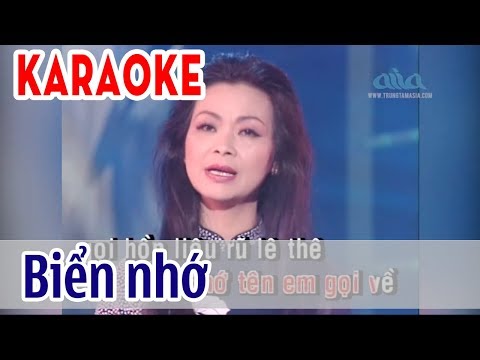 Karaoke Khánh Ly - [ KARAOKE TONE NỮ] Biển Nhớ - Khánh Ly | Asia Karaoke Beat Chuẩn