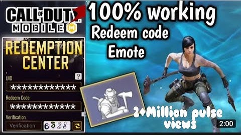 *May 2021* Call Of Duty Mobile New Redeem Code | Redeem Code Cod Mobile Garena