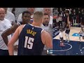 NIKOLA JOKIC REMINDS ANTHONY EDWARDS AFTER DUNKING OVER HIM! MADE HIM MAD!