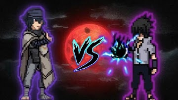 Sasuke The Last VS Sasuke Indra V2 in Jump Force Mugen 🔥